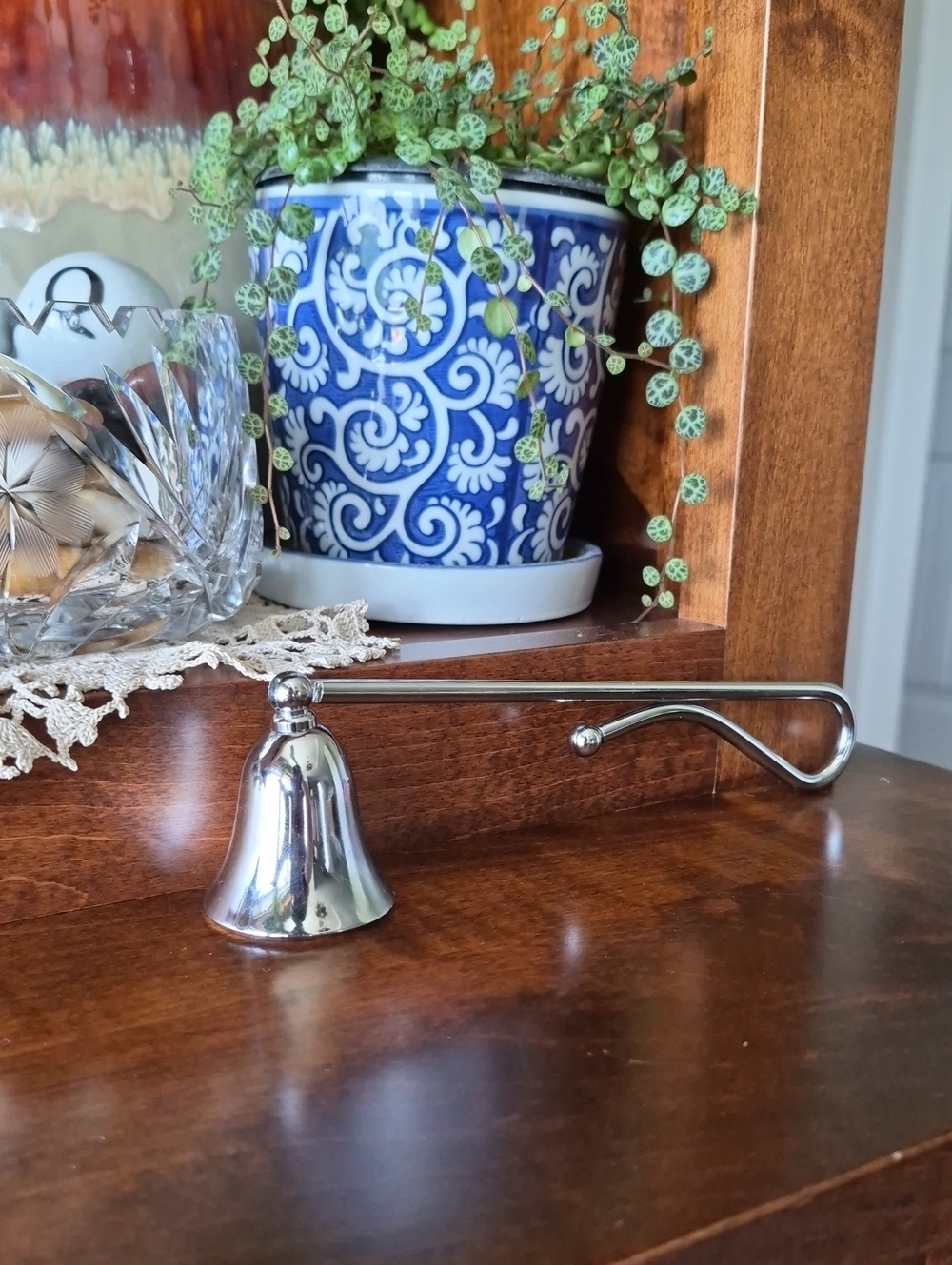 Partylite Polished Silver Candle Snuffer